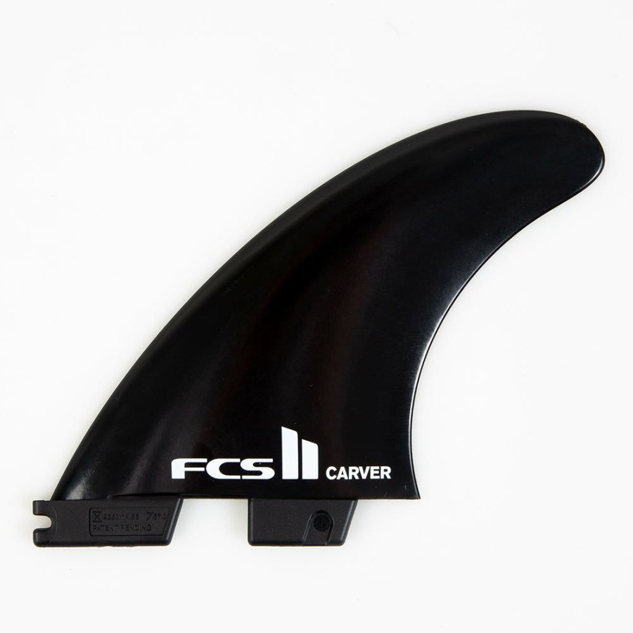 Hardware * | Sta Surf Top Sellers Fcs Ii Carver Glass Flex Black Tri Fins