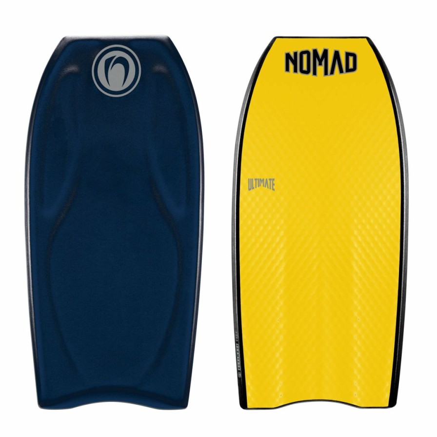 Surf * | Sta Surf Discount Sale Nomad Ultimate Quad Pp Navy Deck/Black Rails/Yellow Slick