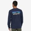 Lifestyle * | Sta Surf Top Sellers Patagonia Ls P-6 Responsibili Tee