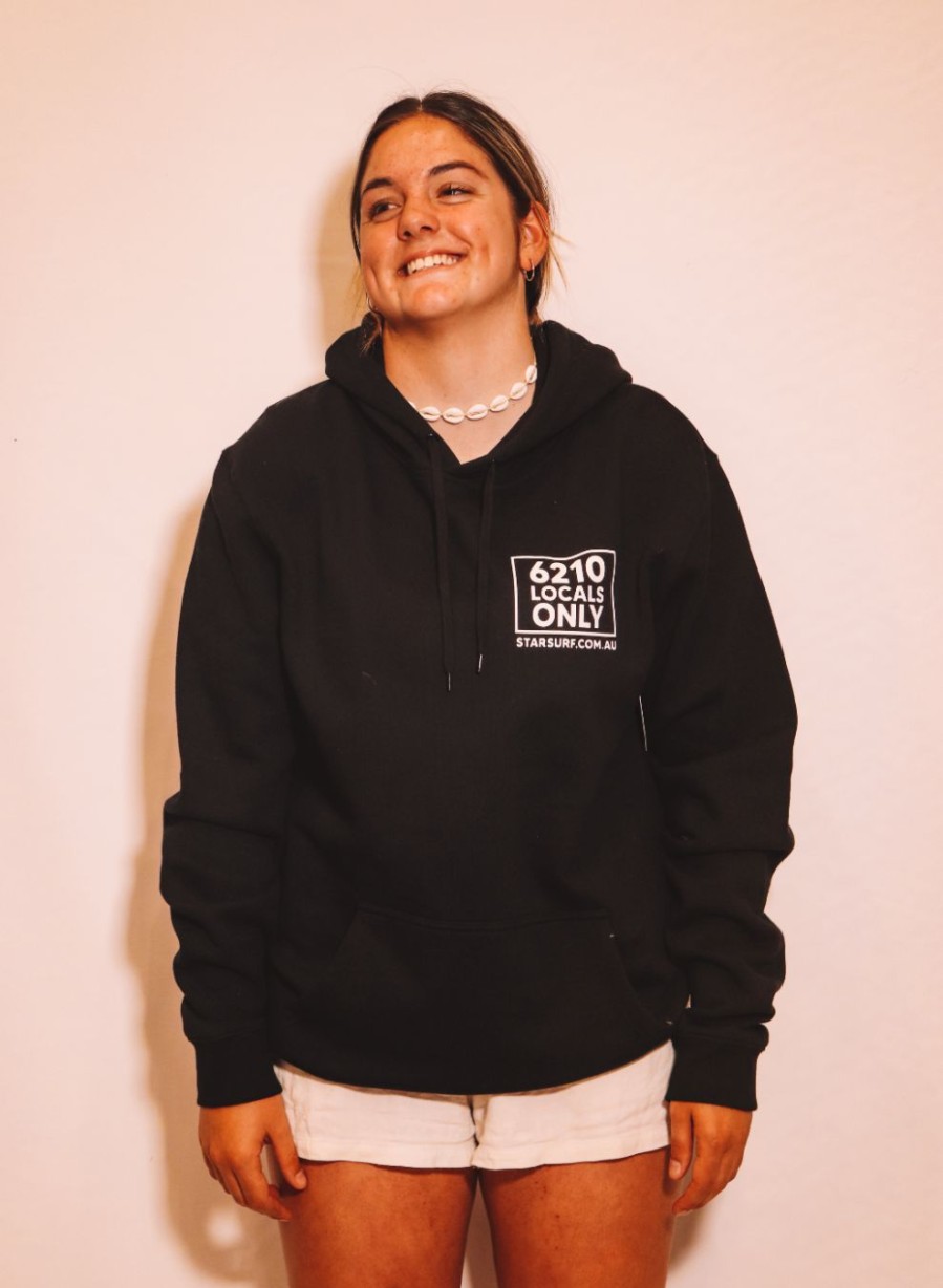 Lifestyle * | Sta Surf Free Delivery Star Locals Only Hoodie