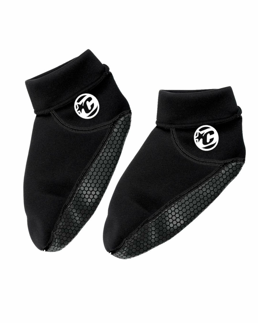 Surf * | Sta Surf Discount Sale Creatures Neo Fin Sox High Black