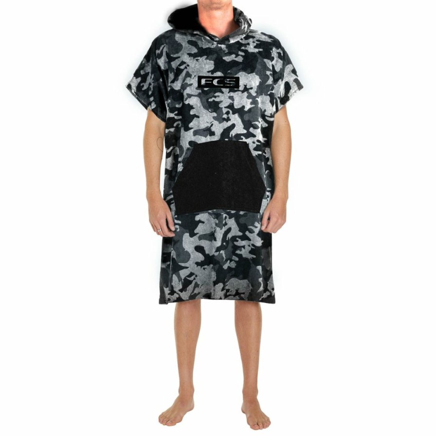 Hardware * | Sta Surf Attractive Fcs Junior Hooded Poncho Towel Army Camo