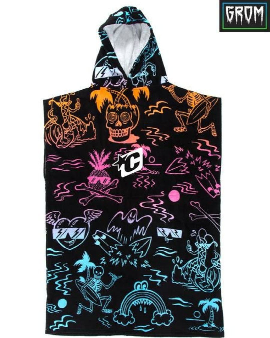 Hardware * | Sta Surf Classical Creatures Grom Poncho Hooded Towel