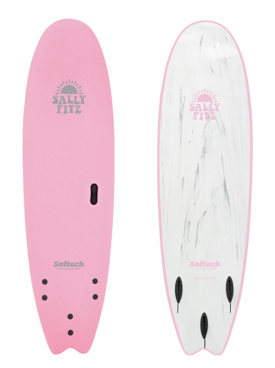 Surf * | Sta Surf Discount Sale Softech Sally Fitzgibbons Signature Softboard 23