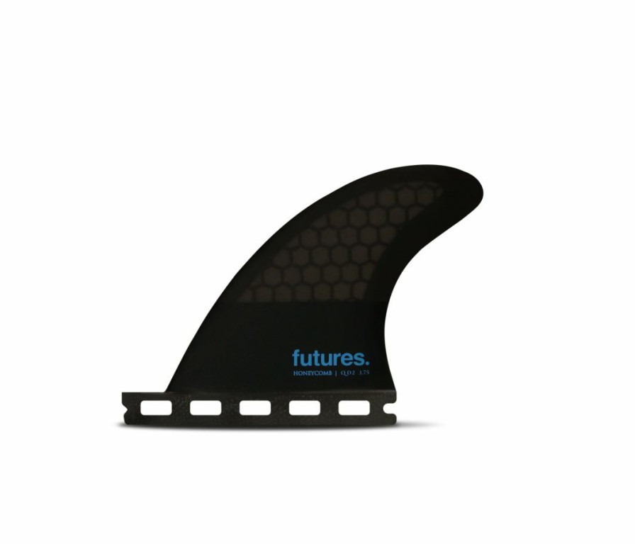 Hardware * | Sta Surf Free Delivery Futures Qd2 3.75 Symmetrical Quad Rear (S) Smoke/Black/Blue