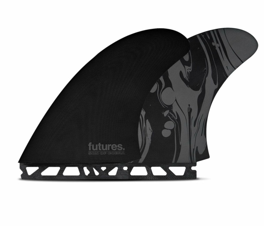 Hardware * | Sta Surf Top Sellers Futures Son Of Cobra Twin (Large) Black/Marble