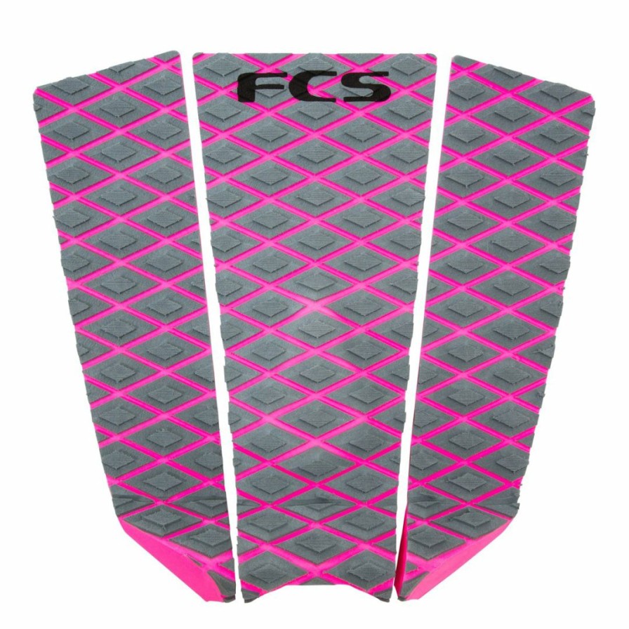 Hardware * | Sta Surf Fashionable Fcs Sally Fitzgibbons Tail Pad Grey/Bright Pink