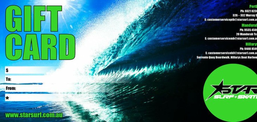 Surf * | Sta Surf Latest Gift Card $25 To $2.000