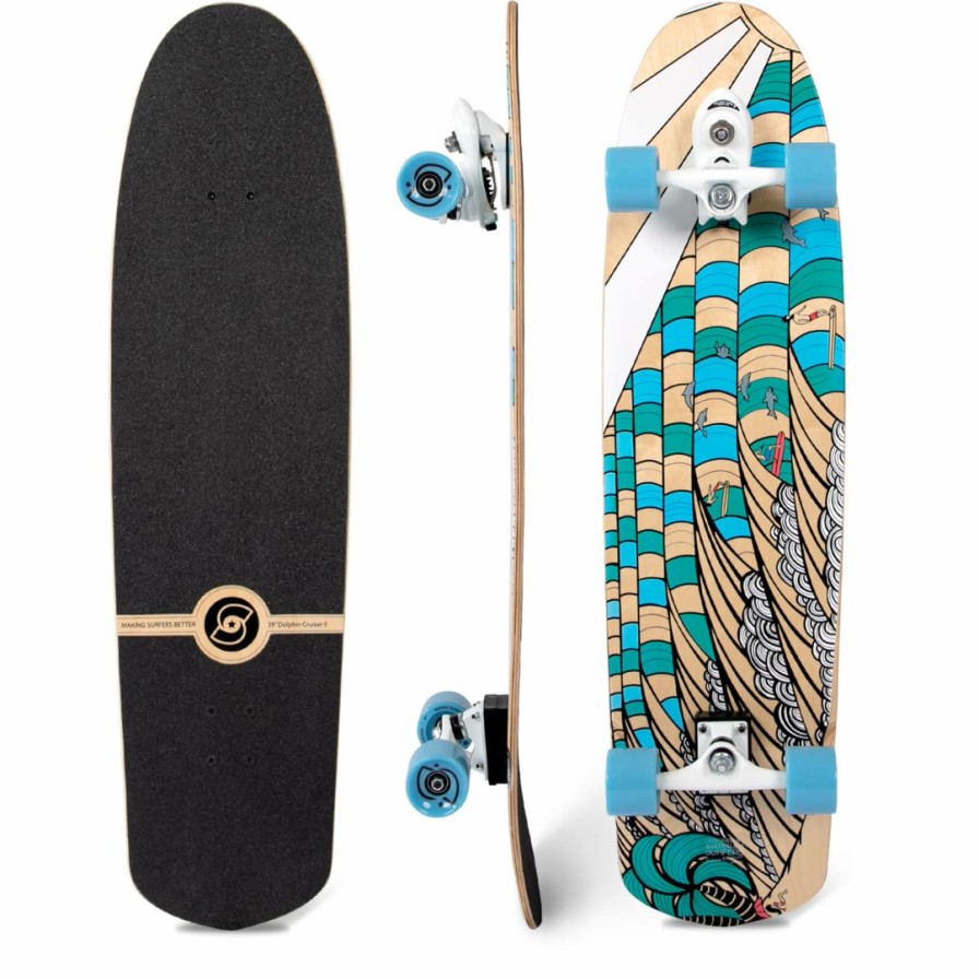 Skate * | Sta Surf Discount Sale Smoothstar Dolphin Cruiser Longboard Thd 37 Surf Trainer