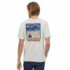 Lifestyle * | Sta Surf New Patagonia Summit Road Organic Ss Tee White