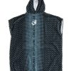 Hardware * | Sta Surf Classical Creatures Reliance Poncho Hooded Towel Slate Blue